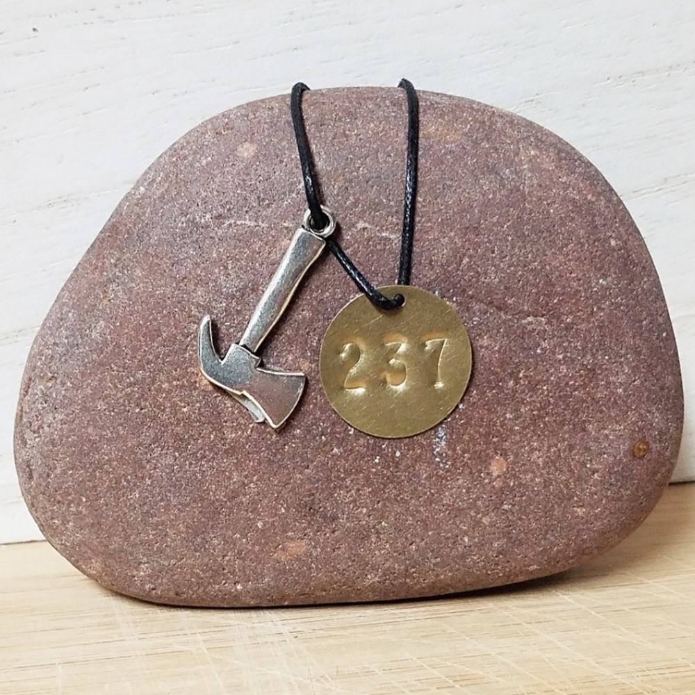 The Shining inspired handmade charm necklace